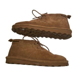 Bearpaw Skye Laceup Bootie Hickory Chukka Boot Womens Size 8